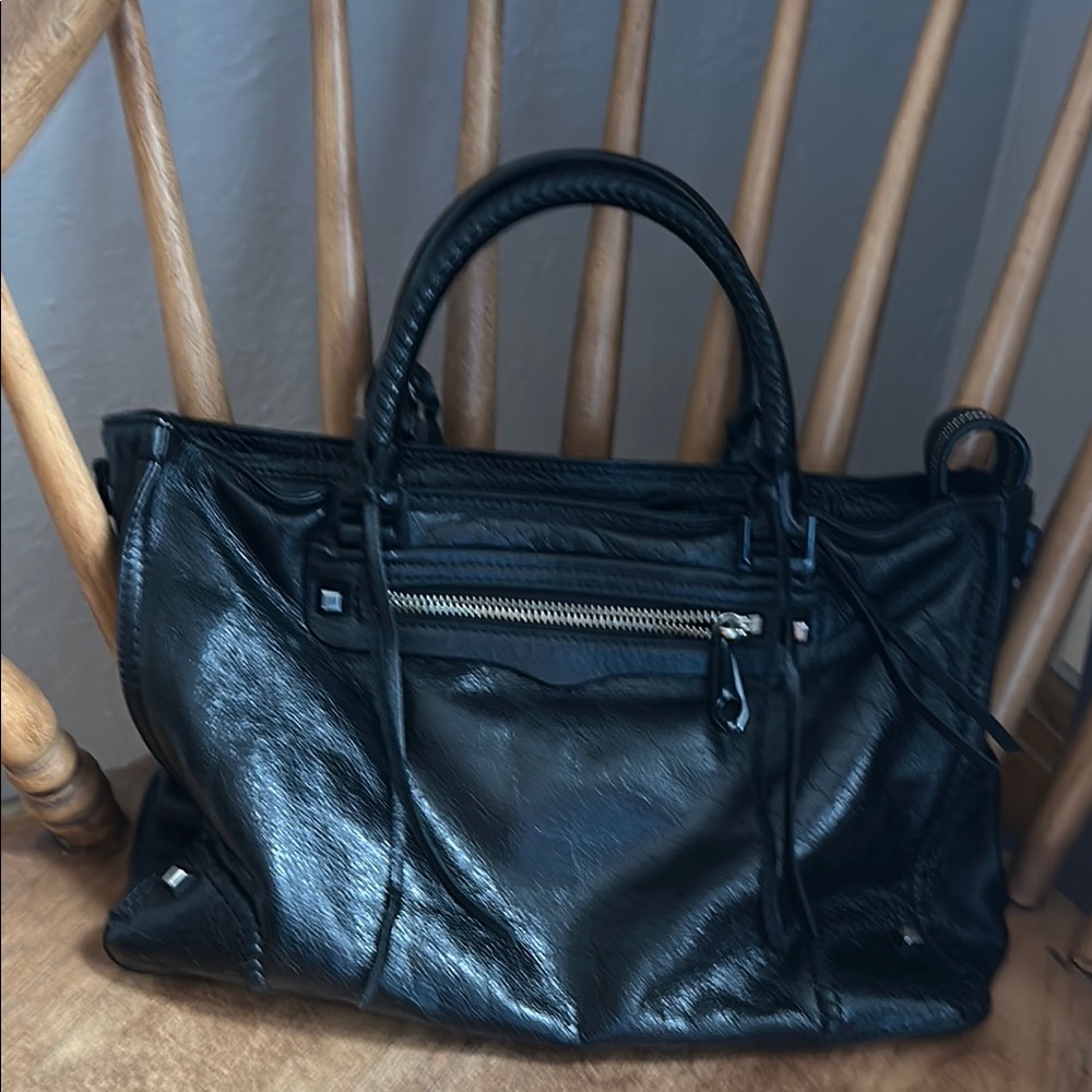 Rebecca Minkoff Regan Black Leather